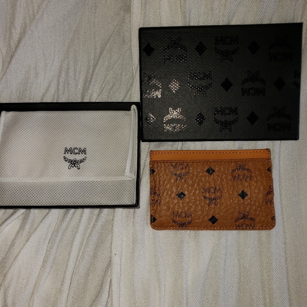 MCM Card Case in Visetos Original